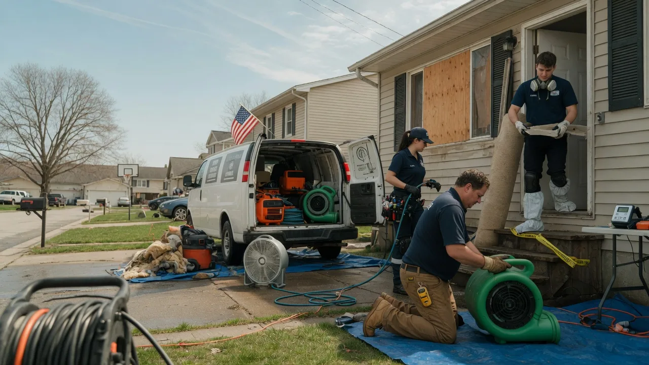 Water Damage Restoration in Paradise, PA near me